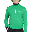Galvin Green Dario Full Zip Mid Layer - Golf Green/White