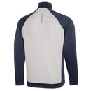 Galvin Green Darwin Full Zip Pullover - Cool Grey/Navy