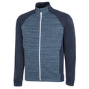Galvin Green Darwin Full Zip Pullover - Moonlight Blue/Navy