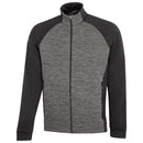 Galvin Green Darwin Full Zip Pullover - Forged Iron/Black