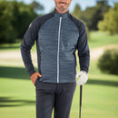 Galvin Green Darwin Full Zip Pullover - Moonlight Blue/Navy