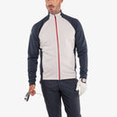 Galvin Green Darwin Full Zip Pullover - Cool Grey/Navy