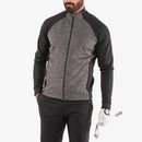 Galvin Green Darwin Full Zip Pullover - Forged Iron/Black