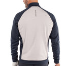 Galvin Green Darwin Full Zip Pullover - Cool Grey/Navy