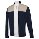 Galvin Green Dean 1/4 Zip Pullover - Sand/Navy/White