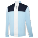 Galvin Green Dean 1/4 Zip Pullover - Crystal Blue/White/Navy