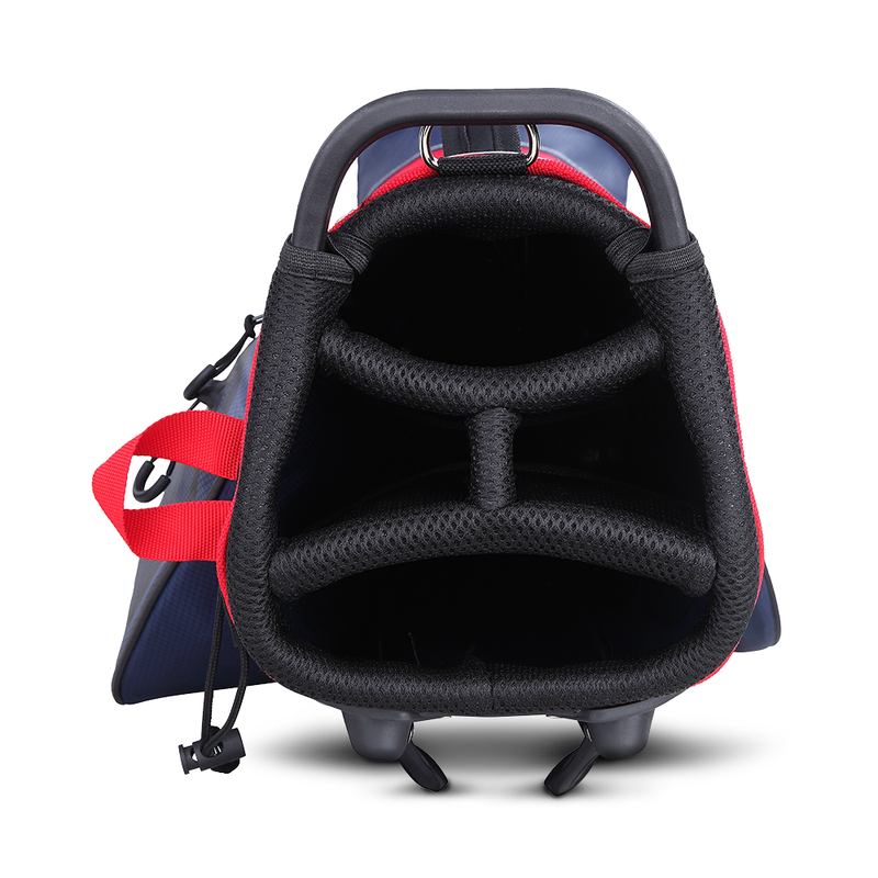 Big Max Dri Lite Seven G Stand Bag - White/Navy/Red
