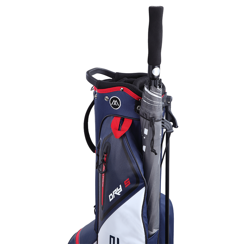 Big Max Dri Lite Seven G Stand Bag - White/Navy/Red