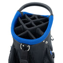 Ben Sayers DLX Cart Bag - Black/Blue