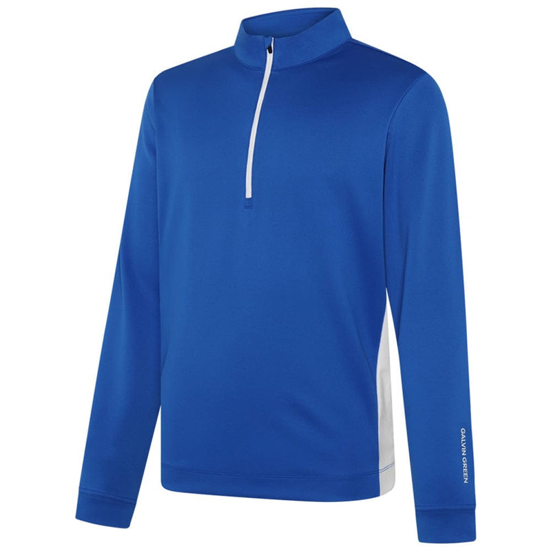 Galvin Green Don 1/4 Zip Pullover - Royal Blue/White