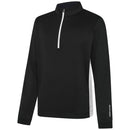 Galvin Green Don 1/4 Zip Pullover - Black/White