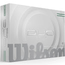 Wilson Staff Duo Soft Golf Balls - TRK360 Green - 12 Pack