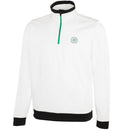 Galvin Green Dario Full Zip Mid Layer - White/Golf Green