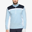 Galvin Green Dean 1/4 Zip Pullover - Crystal Blue/White/Navy