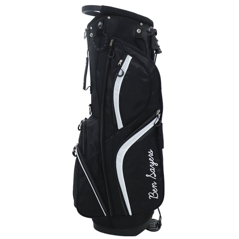 Ben Sayers DLX Stand Bag - Black/White