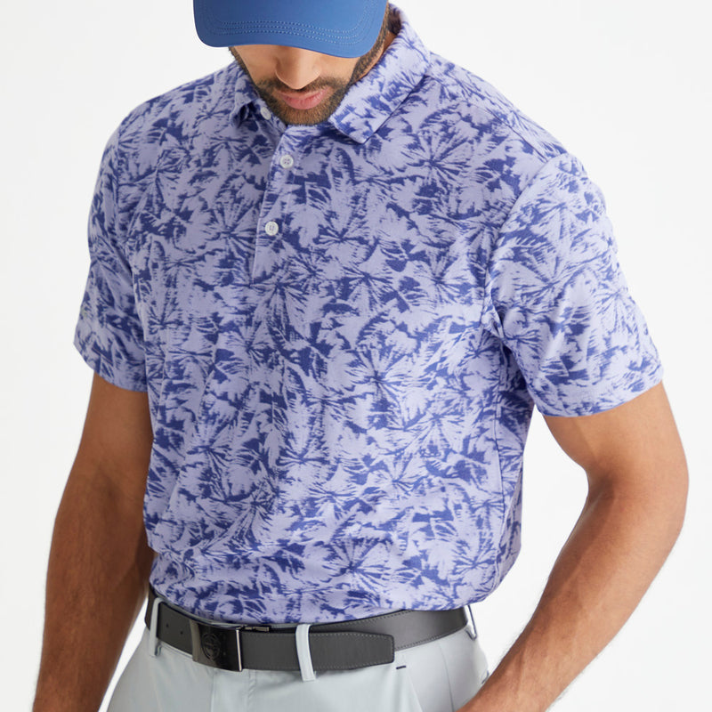 Ping Diego Polo Shirt - Purple Ash Multi
