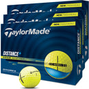 TaylorMade Distance+ Golf Balls - Yellow - 3 for 2 Dozen