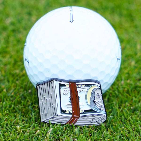 Skins Golf Ball Marker - Dollar Bills