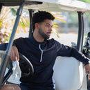 Galvin Green Don 1/4 Zip Pullover - Black/White