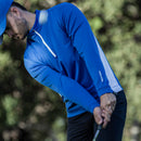Galvin Green Don 1/4 Zip Pullover - Royal Blue/White