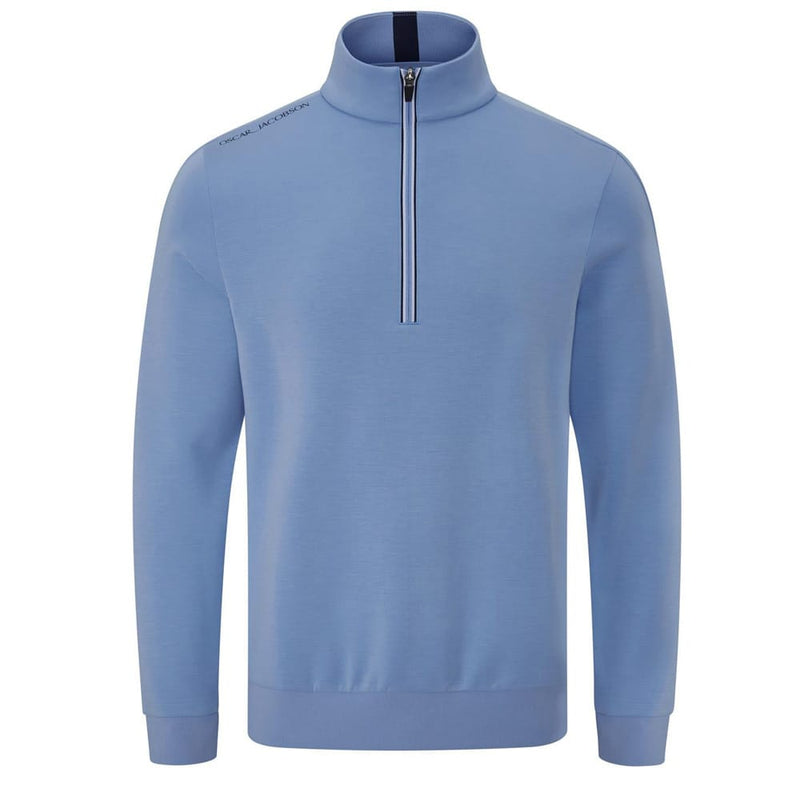 Oscar Jacobson Drew 1/4 Zip Pullover - Dodger Blue