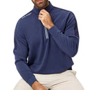 Oscar Jacobson Drew 1/4 Zip Pullover - Navy
