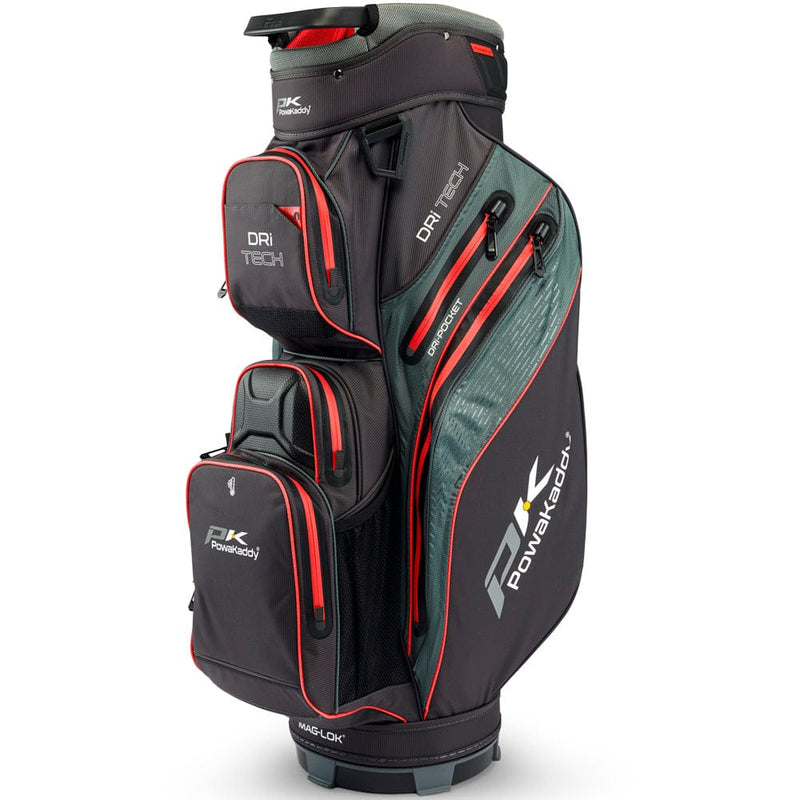 PowaKaddy Dri-TECH Waterproof Cart Bag - Black/Red