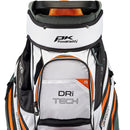 PowaKaddy Dri-TECH Waterproof Cart Bag - Grey/White/Orange