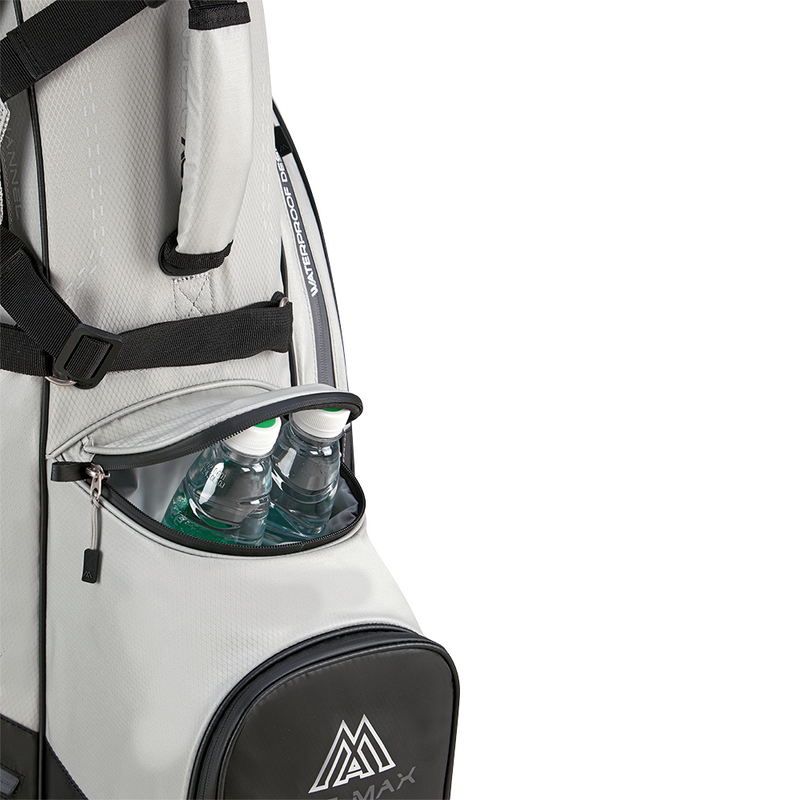 Big Max Dri Lite Hybrid Plus Stand Bag - Black/Grey