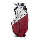 Big Max Dri Lite Hybrid Plus Stand Bag - White/Merlot