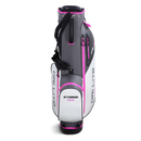 Big Max Dri Lite Seven G Stand Bag - Charcoal/Silver/Fuchsia