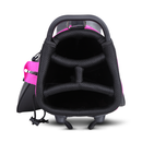 Big Max Dri Lite Seven G Stand Bag - Charcoal/Silver/Fuchsia