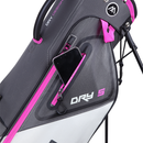 Big Max Dri Lite Seven G Stand Bag - Charcoal/Silver/Fuchsia