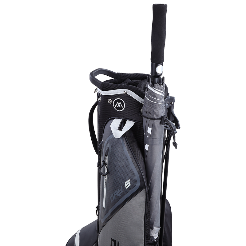 Big Max Dri Lite Seven G Stand Bag - Grey/Black