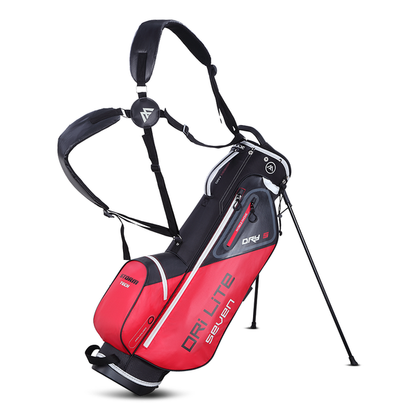 Big Max Dri Lite Seven G Stand Bag - Red/Black