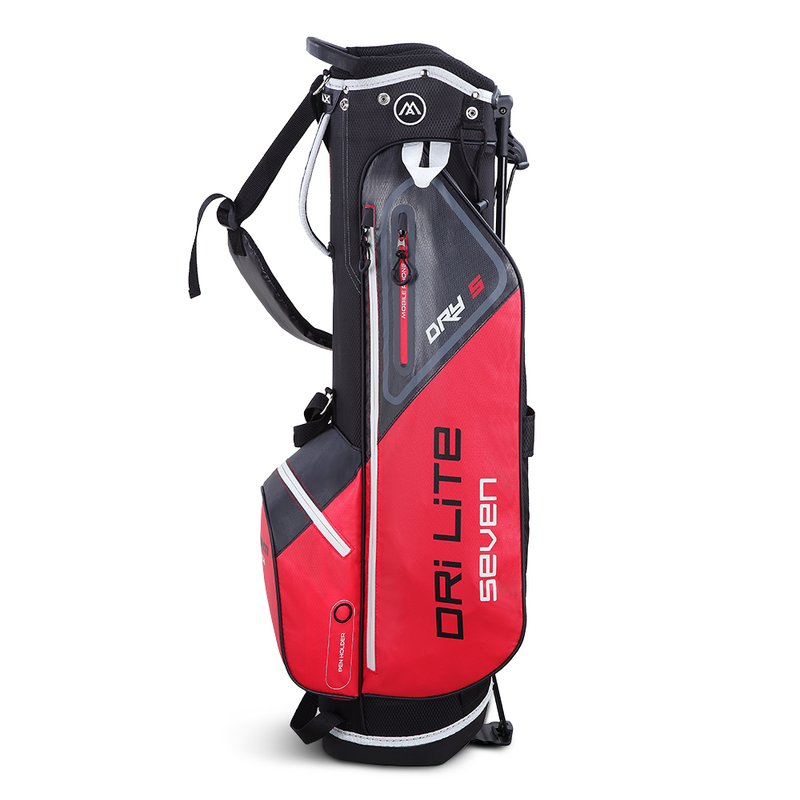 Big Max Dri Lite Seven G Stand Bag - Red/Black