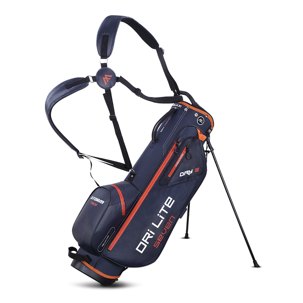 Big Max Dri Lite Seven G Stand Bag - Steel Blue/Rust
