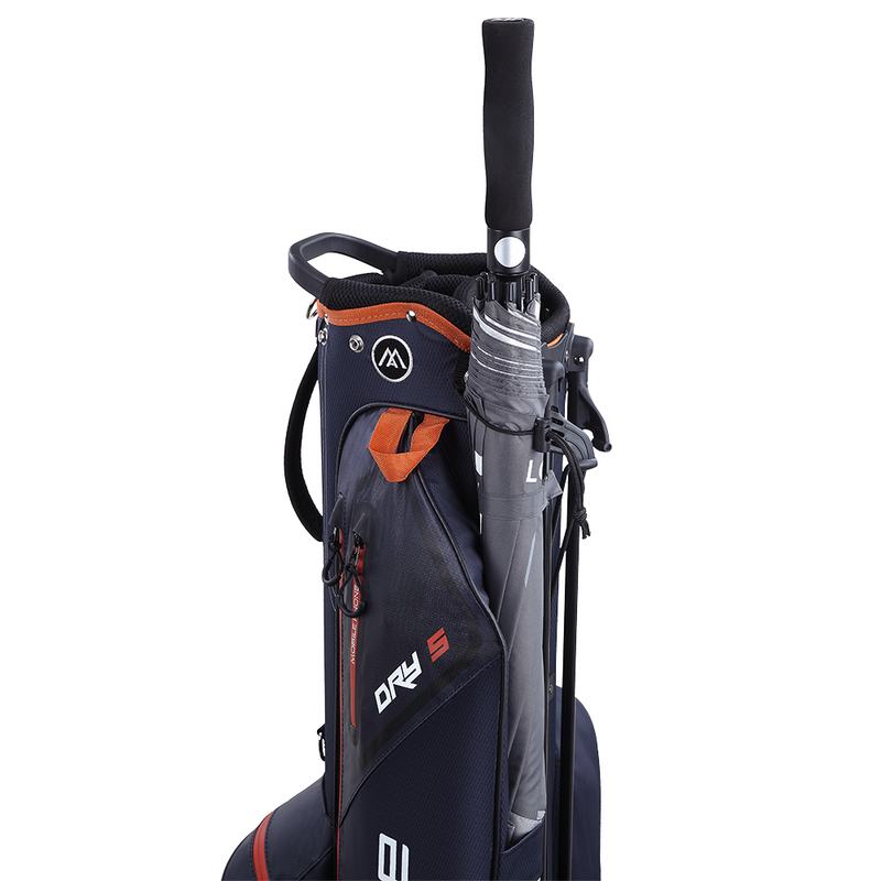 Big Max Dri Lite Seven G Stand Bag - Steel Blue/Rust