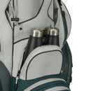 Big Max Dri Lite Silencio 3 Organiser Cart Bag - Forest Green/Off White