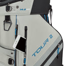 Big Max Dri Lite Tour 2 Cart Bag - Black/Off White/Blue