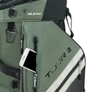 Big Max Dri Lite Tour 2 Cart Bag - Black/Olive/Off White