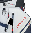 Big Max Dri Lite Tour 2 Cart Bag - Red/White/Navy