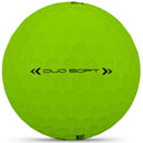 Wilson Staff Duo Soft Golf Balls - Green - 12 Pack