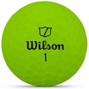 Wilson Staff Duo Soft Golf Balls - Green - 12 Pack
