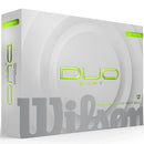 Wilson Staff Duo Soft Golf Balls - Green - 12 Pack