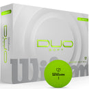 Wilson Staff Duo Soft Golf Balls - Green - 12 Pack