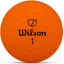 Wilson Staff Duo Soft Golf Balls - Orange - Double Dozen