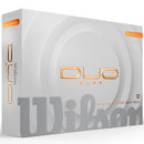 Wilson Staff Duo Soft Golf Balls - Orange - Double Dozen