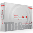 Wilson Staff Duo Soft Golf Balls - Red - Double Dozen