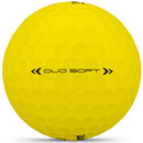 Wilson Staff Duo Soft Golf Balls - Yellow - 12 Pack